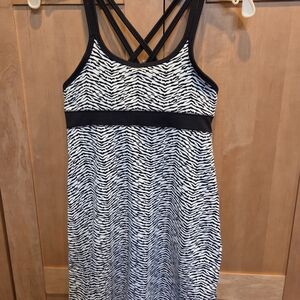 Zebra Print Kids Casual Dress